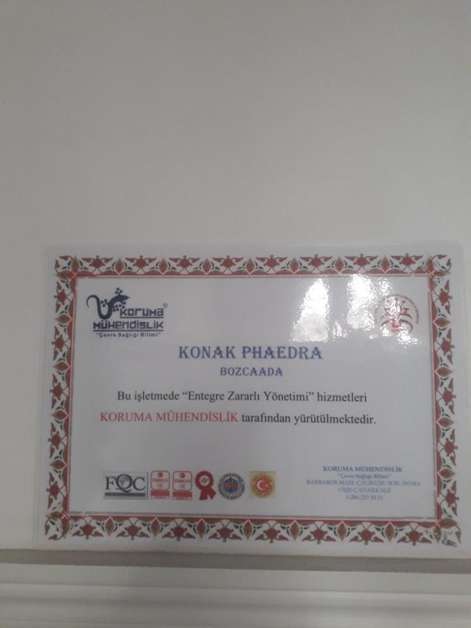 Konak Phaedra Бозджаада Екстер'єр фото
