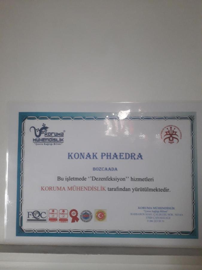 Konak Phaedra Бозджаада Екстер'єр фото